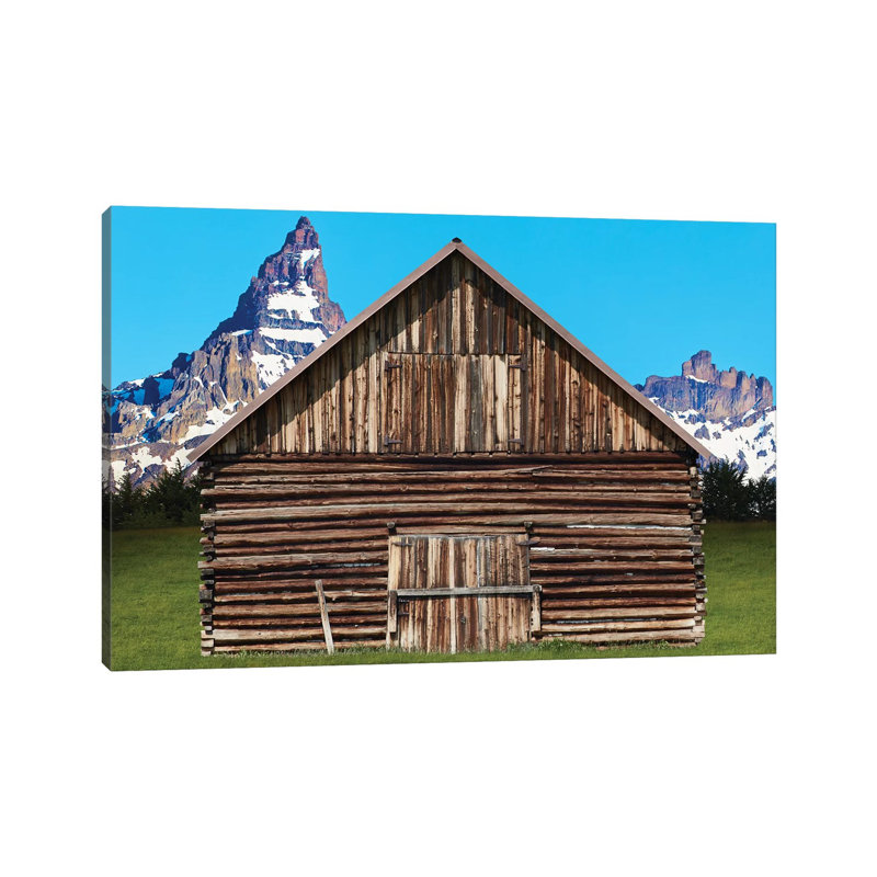 Barn Scene XI 1 Piece Wrapped Canvas Wall Art