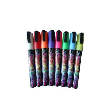 Aarco Products Inc. Wet Erase Neon Markers Set of 6