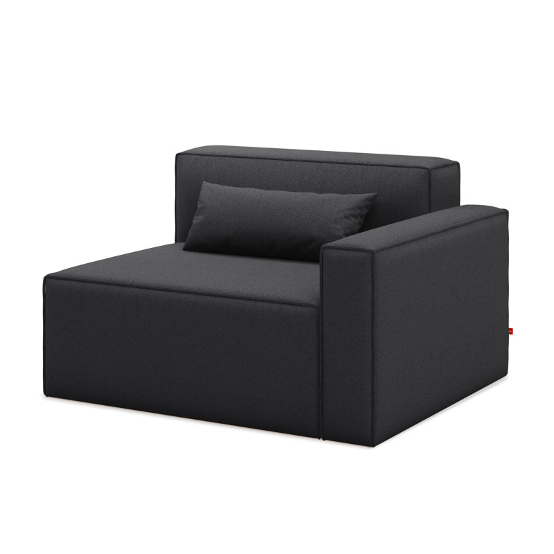 Mix Modular Right Arm Chair, Mowat Raven