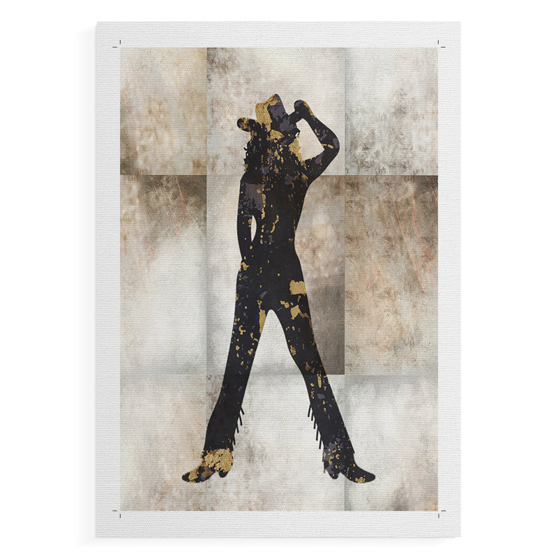 Cowgirl II - Impression sur toile seulement - NON-CADRE, H 60 po x l 40 po