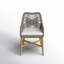 Vincente Wood Outdoor Dining Armchair with Cushion