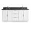 Ensemble de meuble-lavabo double 73 po Salise-490779763-490779765