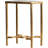 Oxendine Mirrored Glass Top End Table