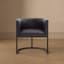 Fauteuil rembourré en similicuir Virgil-459723959