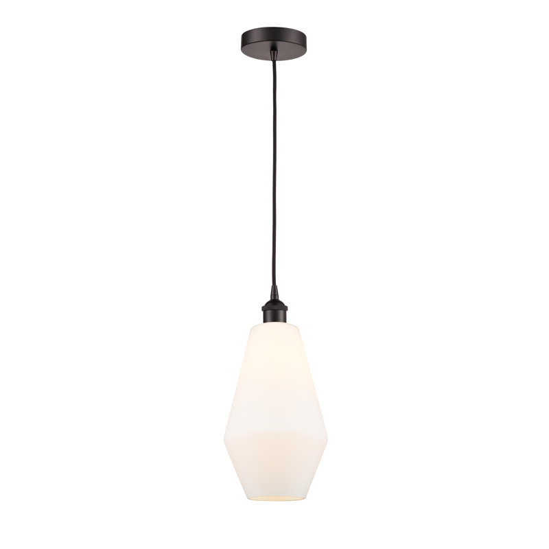Gabbie 1 - Light Pendant, Matte White, Oil Rubbed Bronze