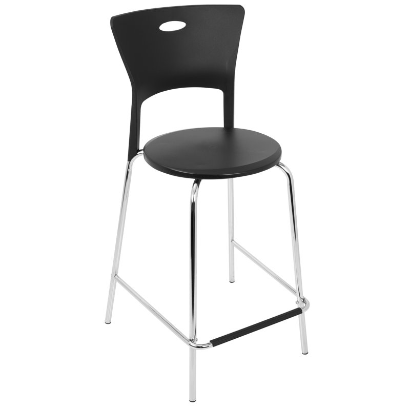 Tabouret 25" Galston, Noir