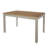 Lucian Rectangular Dining Table, split top plank design, grey and antique wax finish-1785929118