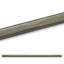 Straight Line 10" x 0.25" Metal Liner Tile Trim in White Bronze