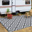 Tapis de paille en plastique à motif géométrique pour l'extérieur-1287474448