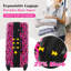 Valise à roulettes Hardshell 3 pièces avec valise TSA