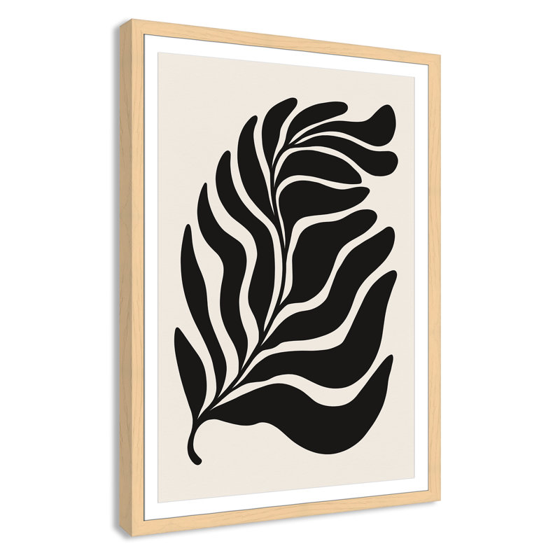 «Flow of Nature Print» par Royle, L 39 po x H 55 po, Imprimé mat, Natural