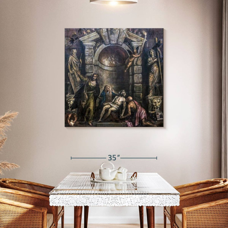 Adella Pieta 1576, 39" H x 39" W