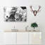 Two Snuggling Lions Painting - Wrapped Canvas-56657899