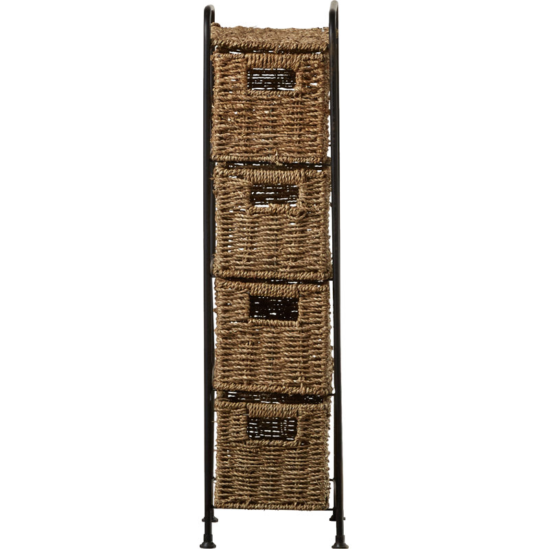 Jaylan Solid Wood 20cm W 4 - Drawer Chest of Drawers