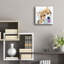 Art mural en verre Red Barrel Studio «Rainbow Dogs Corgi Puppy» par Lindsay Kivi-206495268