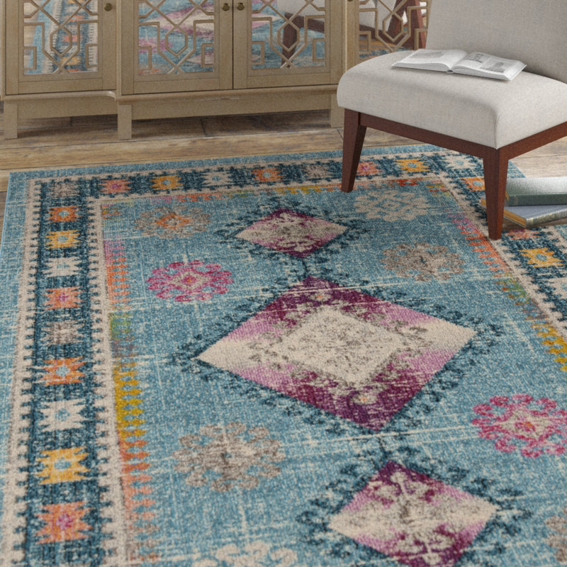 Tapis oriental performance Gutierez, Rectangle 5 pi 3 po x 7 pi 6 po