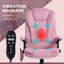 Fauteuil de bureau à massage à haut dossier avec 6 points de vibration-122061103-122061076