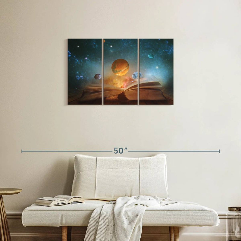 Oberle Galaxy Book, 20" H x 33" W