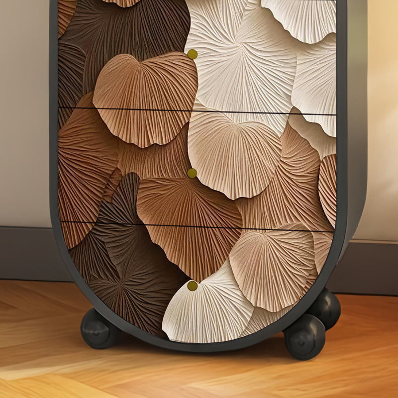 Armoire de rangement de salon en bois massif