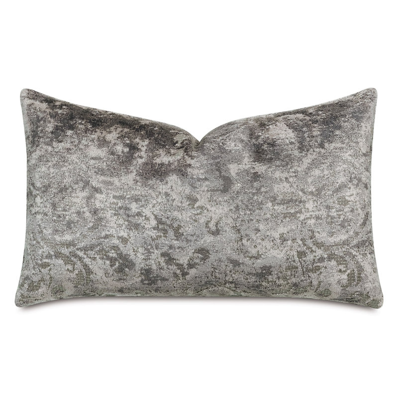 Abstract Reversible Throw Pillow, Byzantine Lagoon