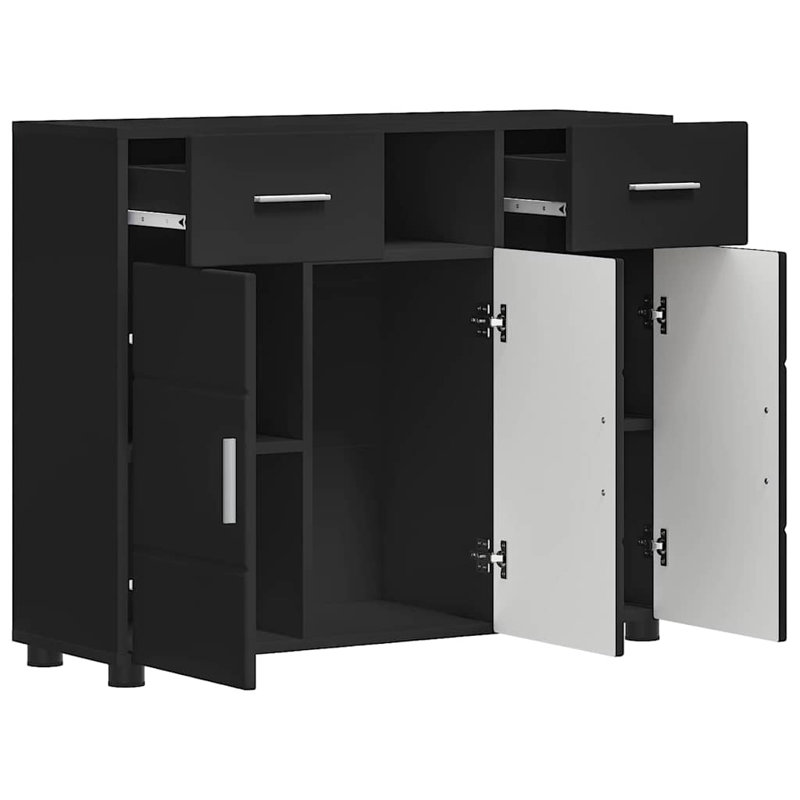 88.5cm Sideboard, Black