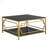 Square Glass Coffee Table-1149929687