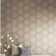 Off White Grey Silver Trellis Honeycomb Hexagon Lines Pattern Wallpaper 3d