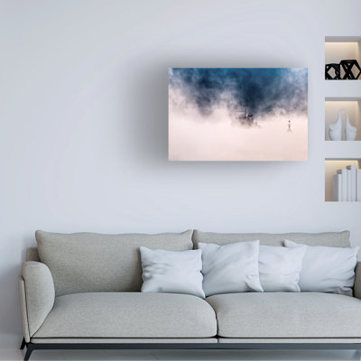 Bolog Ivan Kosia Foggy Ferry Scene Canvas Art
