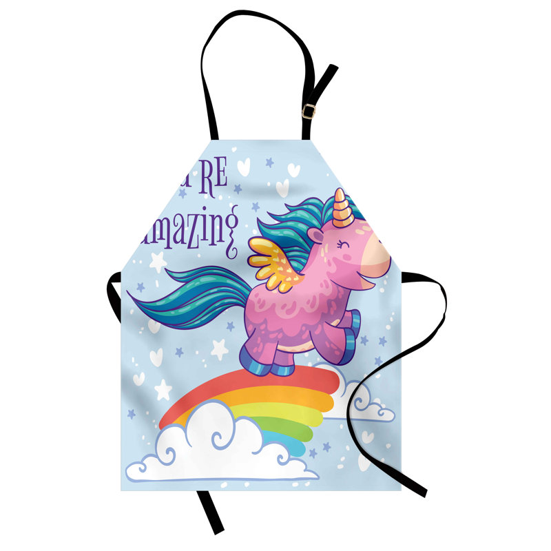 No Pattern Bib Apron