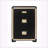 LIVELY BLACK/GOLD CHEST