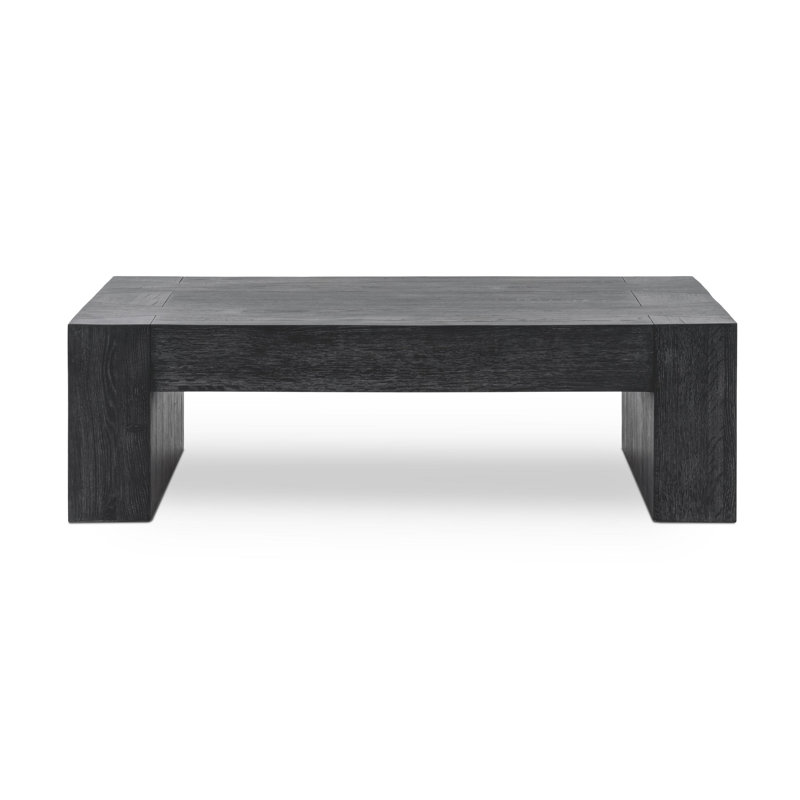 Bristol Coffee Table,  60" in width              , Meadow Black