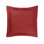 Taie décorative à feuilles - rouge
