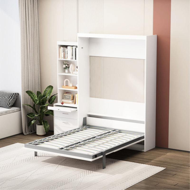 Lit peu encombrant avec tablette - pour l'intérieur de la chambre à coucher