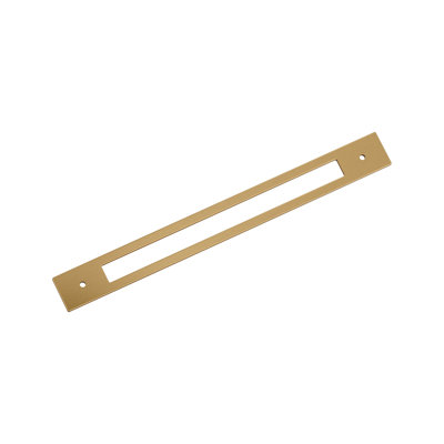 Medora Center-to-Center Rectangle Cabinet Pull Backplate