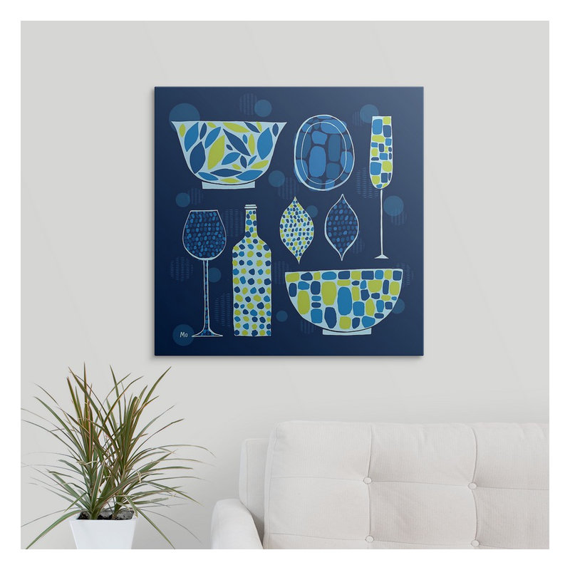 « iv » par michael mullan, impression Spotted Kitchen, H 24 po x l 24 po x P 1,5 po, Toile