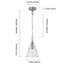 Luminaire suspendu 1 lumière Jhomar-94874999