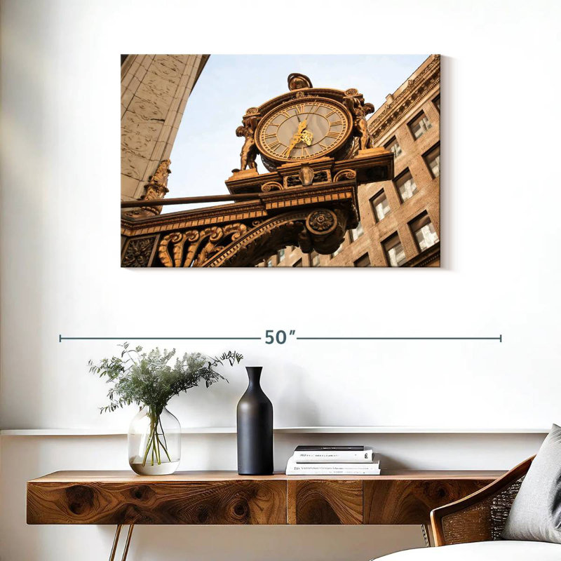 Kerner Kaufmann's Clock, 24" H x 36" W