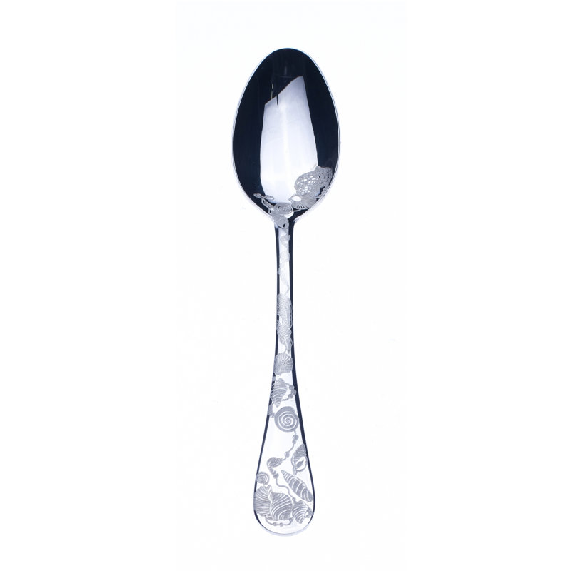 Venere Stainless Steel Coffee Spoon, Silver