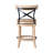 Tosha Swivel Counter Stool with Solid Wood Frame-442705152-507499366