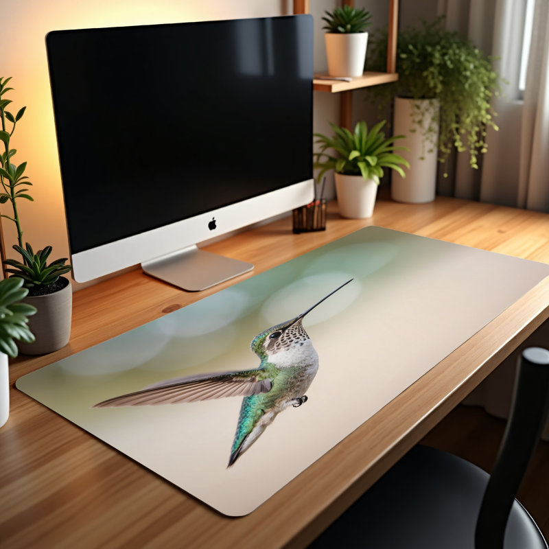 Polyester Desk Pad, 23.6x13.8
