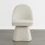 Chaise rembourrée pivotante en tissu Lomena-782831698