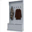 Arbre d'entrée Ameria avec banc et rangement pour chaussures-1409830080