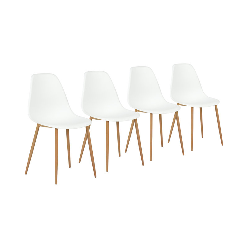 Toothman 45cm H Side Chair, White