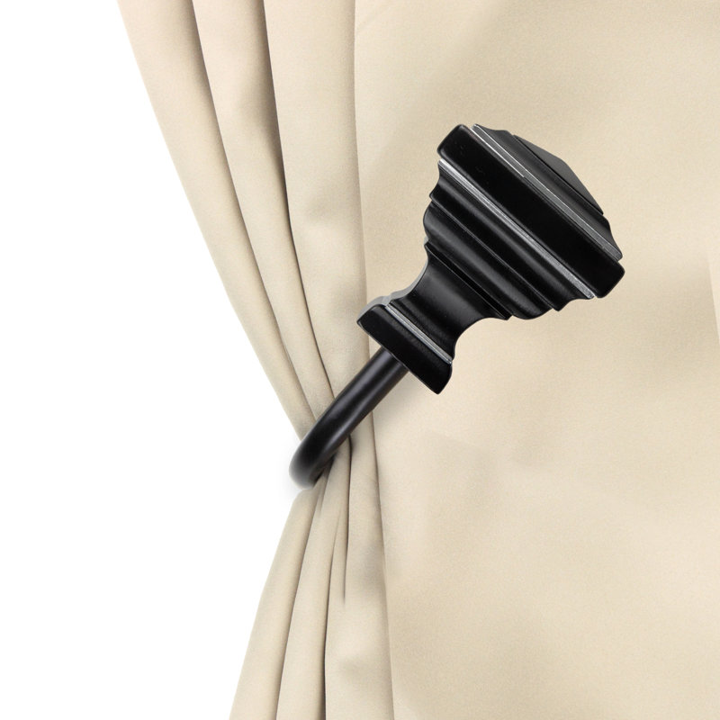 Curtain Holdback, Black