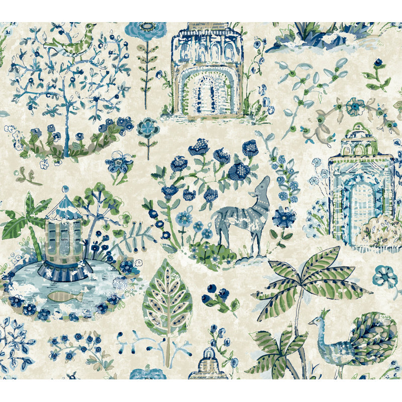 Papier peint Parc Sapphire Garden Dreams, Blue