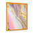 Impression dorée sur toile encadrée