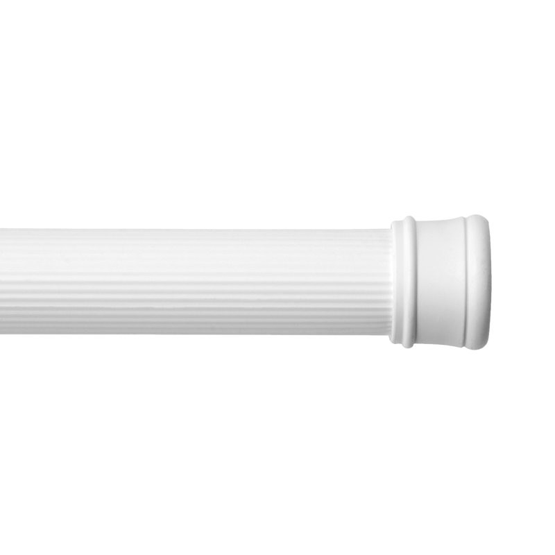 Kenney Twist & Fit Kenney Twist & Fit No Tools Spring Tension Shower Curtain Rod, 36-63"