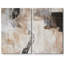 "Grunge Abstract Paint Stroke Effect", impression d'art moderne sur toile, 2 pièces-87607405-119400604-87607403