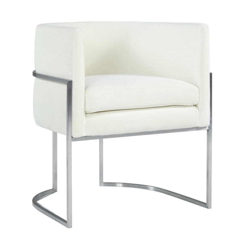 Chaise de salle à manger Ashley, Crème, crème