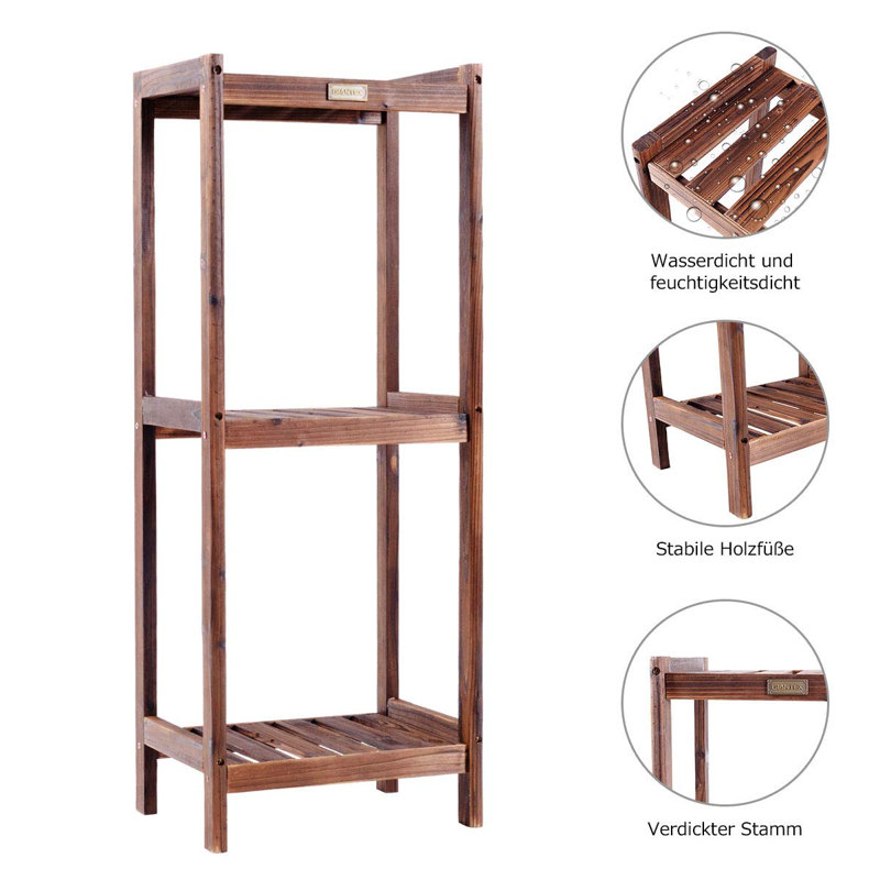 Wood Plant Stand